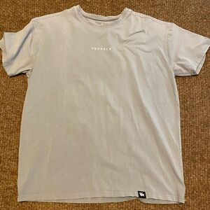 YoungLA Light Gray Short Sleeve Tee